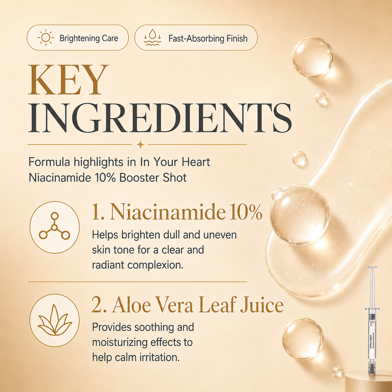 Brightening Booster Shot 3.5ml 1ea (Niacinamide 10%)