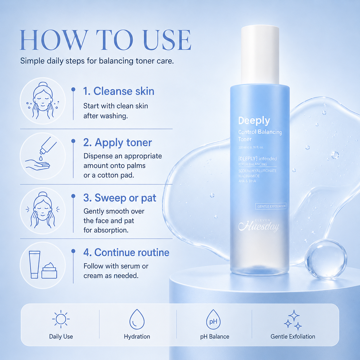 Deeply Control Balancing Toner
