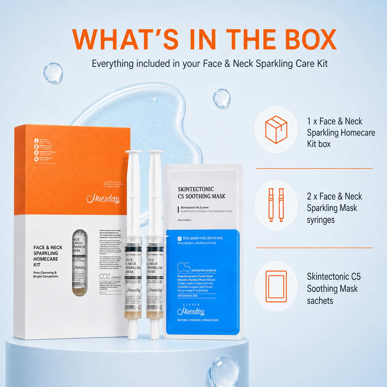 Face & Neck Sparkling Care Kit