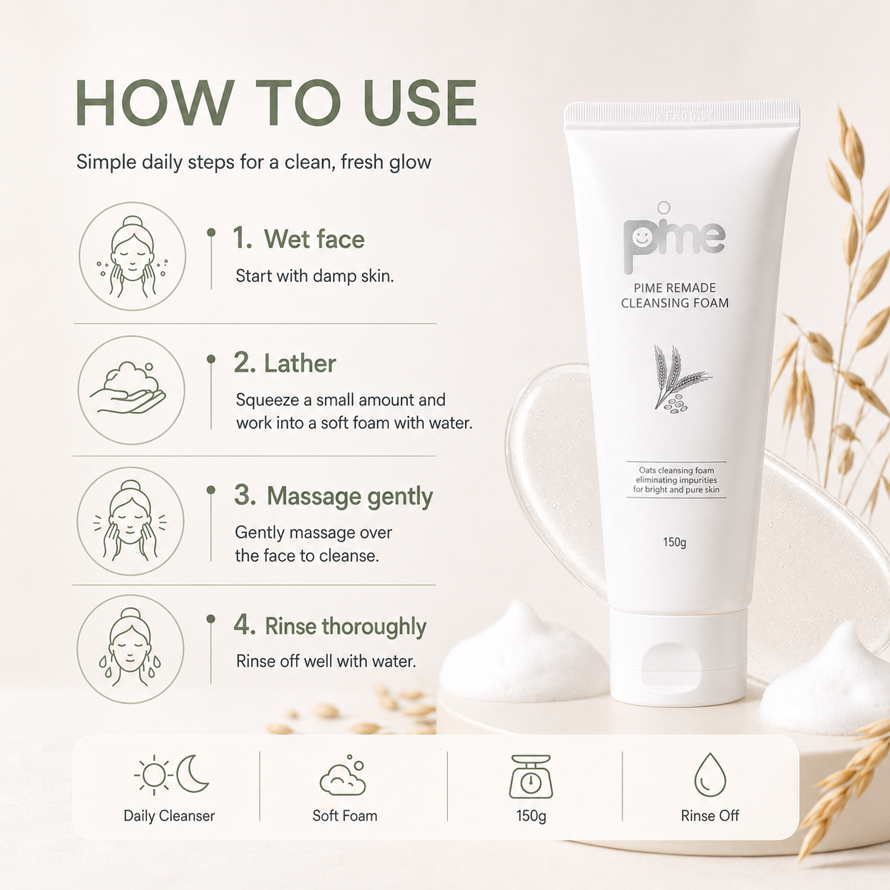 Pime Remade Cleansing Foam