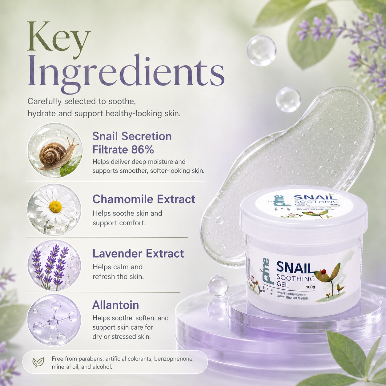 Pime Snail Soothing Gel