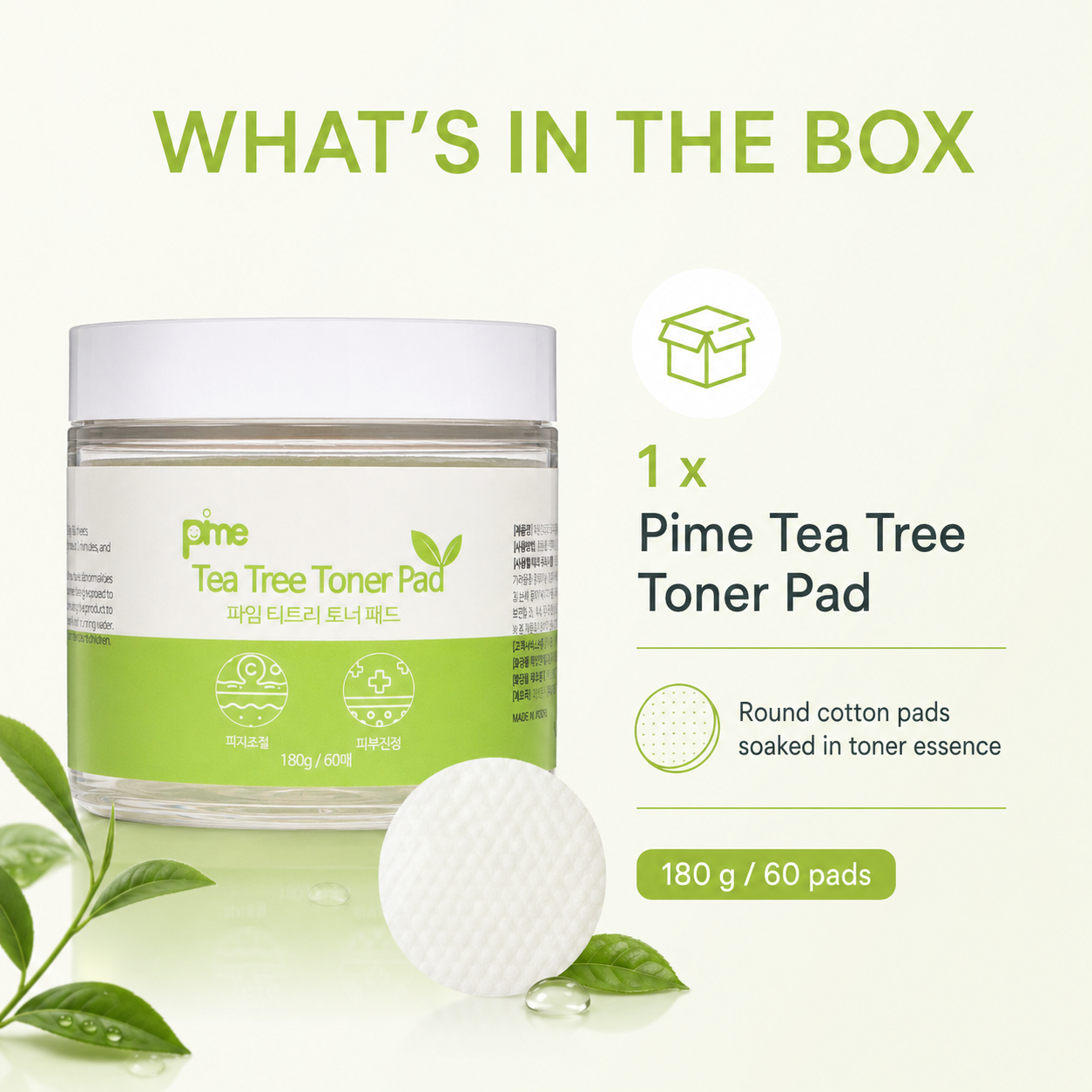 Pime Tea Tree Toner Pad
