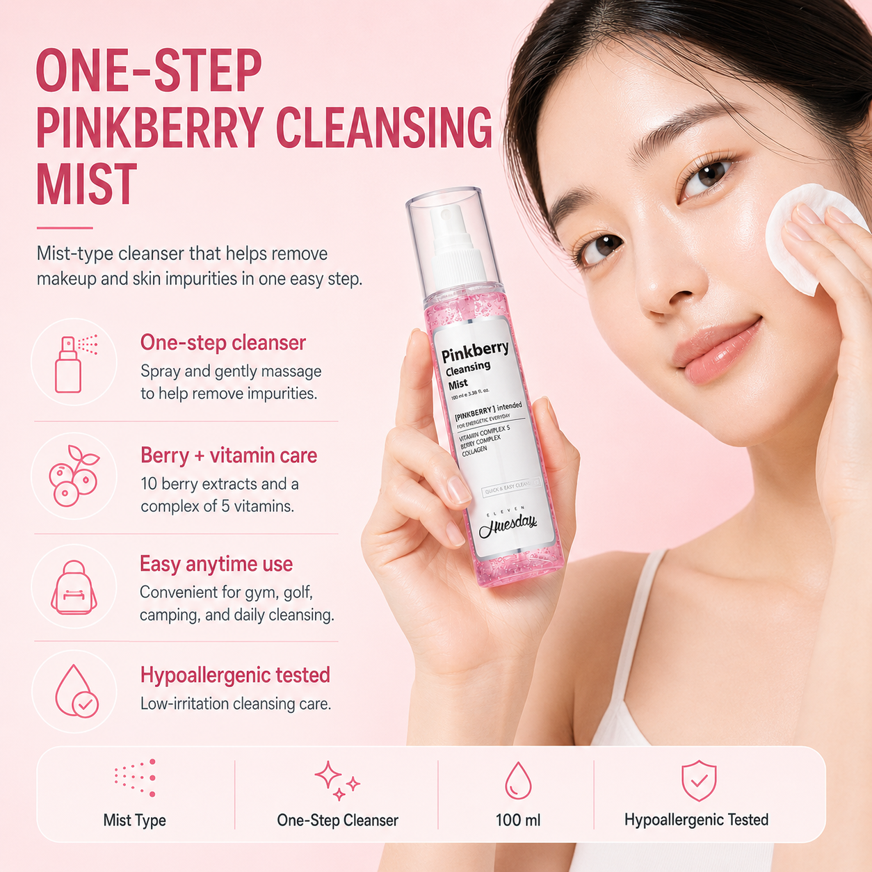 Pinkberry Cleansing Mist