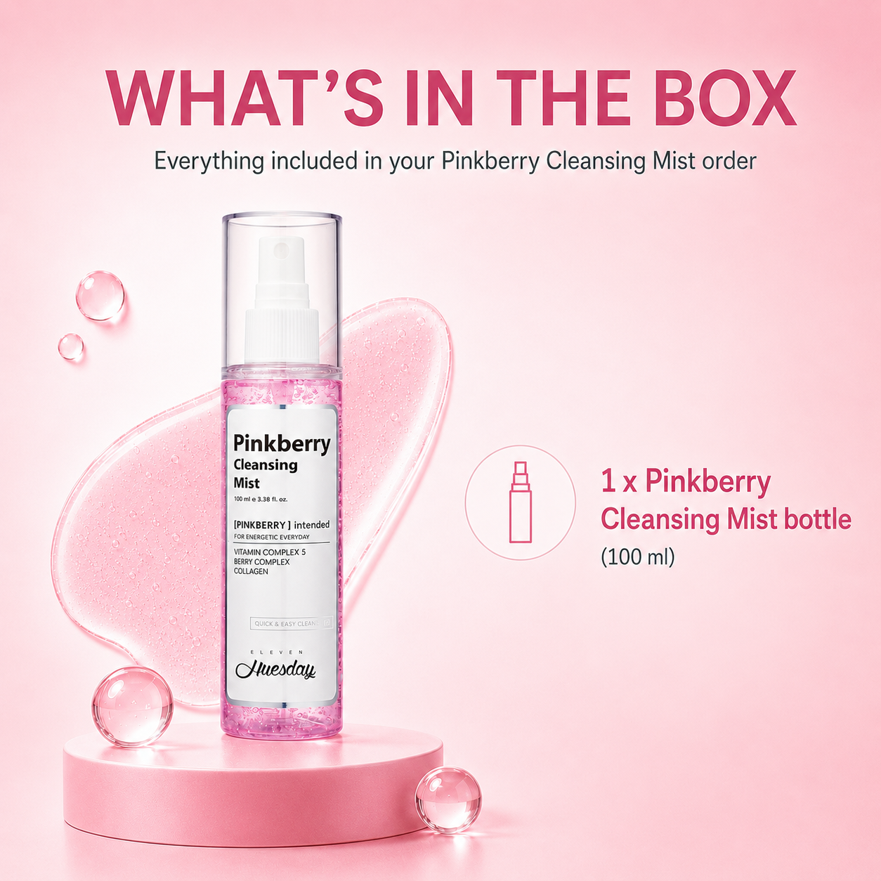 Pinkberry Cleansing Mist