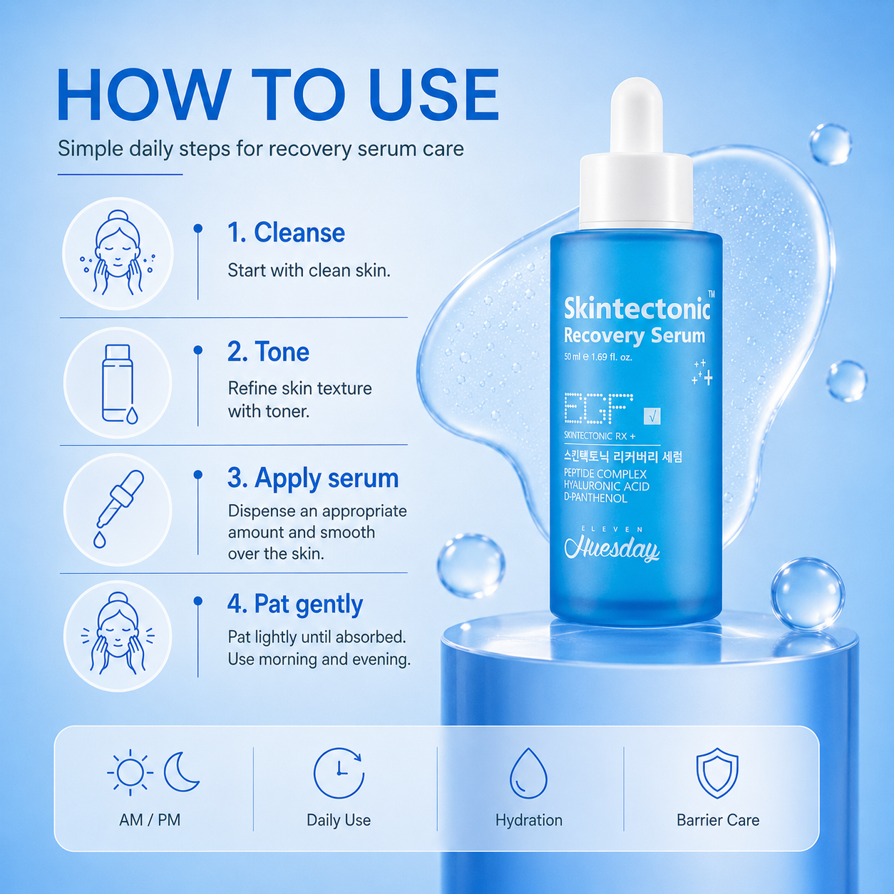 Skintectonic Recovery Serum