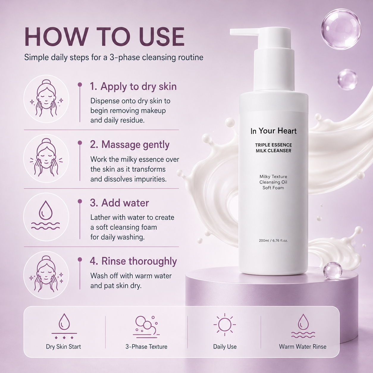 Triple Essence Milk Cleanser