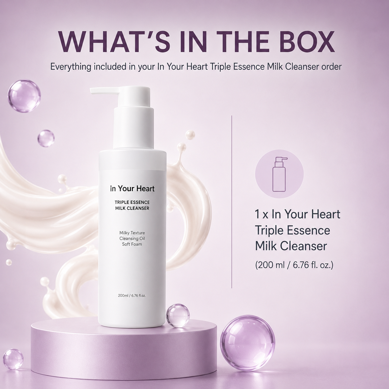 Triple Essence Milk Cleanser